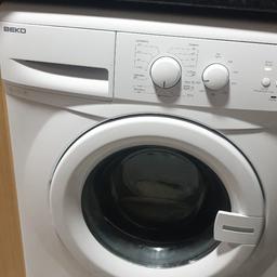 selling my beko washing machine 6kg works fine need gone asap as i have a new bigger  machine. 