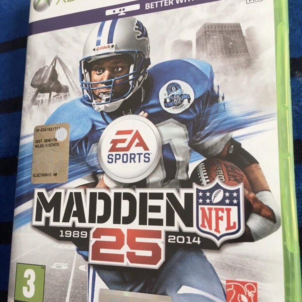 Madden NFL 25 Jubiläumsspiel Xbox 360 Footbal in 68740 Blodelsheim