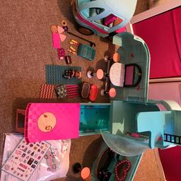 Huge collection of Lol dolls and toys on different posts
Glamper van with doll and furniture and accessories £40