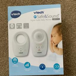 Vtech audio baby monitor. 

Brand new, never used, never taken out of box.

Collection only.