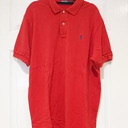 Ralph Lauren 

Polo

Red

Size L

Collection Only from Handsworth or Kingstanding Area