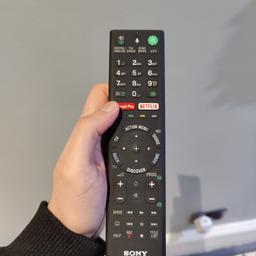 Smart TV remote for Sony, in very good condition. Model is Sony rmf-tx200e.