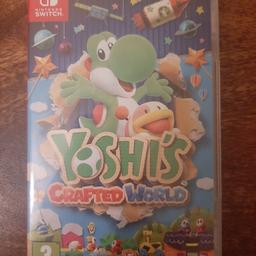 yoshi crafted world for nintendo switch selling due to sold the console now.

no time wasters please