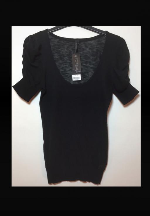 Buy & Sell West London Hillingdon - Photos for Topshop black puffball sleeve jumper size 8