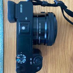 The Sony A6000 camera is an award winning 24.3mp APS-C interchangeable lens camera. Capable of taking excellent still photos for a camera this size as well as high quality video. Build quality is excellent with a metal body and the compact powered zoom lens covers 16mm – 50mm whilst retracting to a small size when powered off.



This camera is a very good condition and it’s been used max 5 times. Comes with the original box.