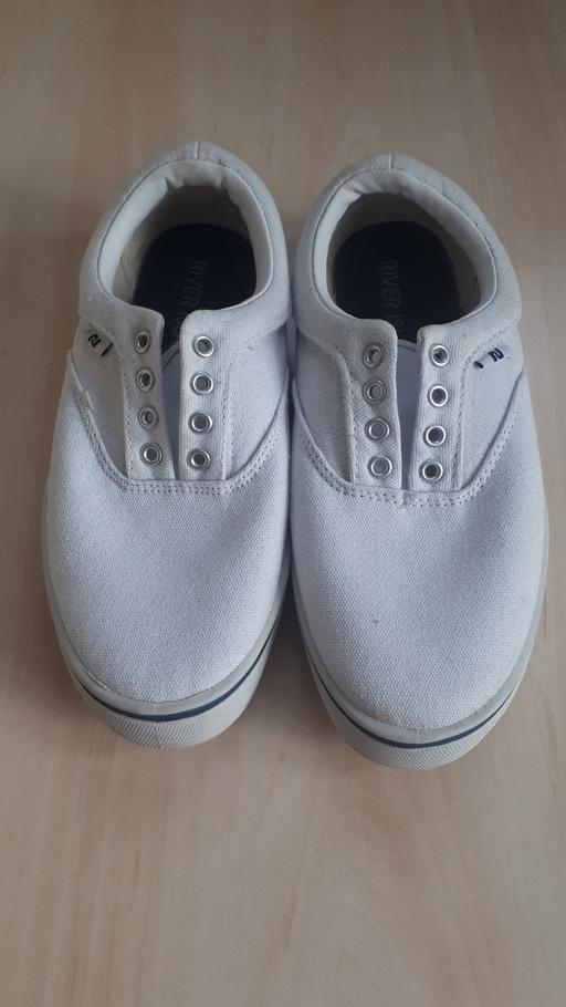 Buy & Sell South East London Mottingham - South East London - Photos for Ladies white size 6 River Island boat shoes