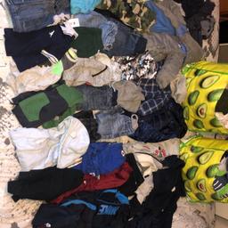 Mainly 12-18 with the odd bit smaller and bigger however all fit as 12-18.

Excellent condition lots of different brands, tracksuits, lots of jeans, coats, tops and much more! Lots of items for big bags, picture shows just a selected few of what is there to give you an idea. 


£45 ovno!!!