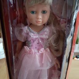 in its original box Hamleys Doll brand new  princess doll lovely doll box has some wear due to storage safe collection B27 area of Birmingham