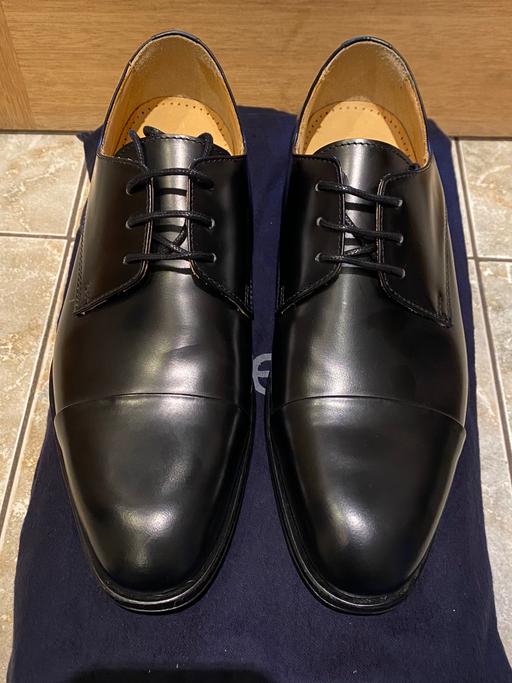 Buy & Sell North West London Queen`s Park - North West London - Photos for Brand New Ahler Black Leather Shoe