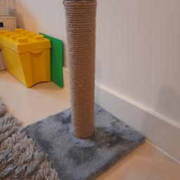 Grey cat scratch post, somehow my kitten ended up with two of these, never been used. Collection only from penge se20.