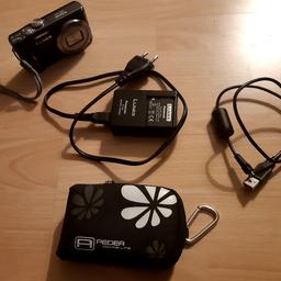 Digitalkamera Panasonic Lumix DMC-TZ18 (Model)  in gutem Zustand zu verkaufen.

Inklusive Ladegerät für Akku
2 Akkus
Verbindungskabel für PC
Speicherkarte
Tasche

14 Megapixel