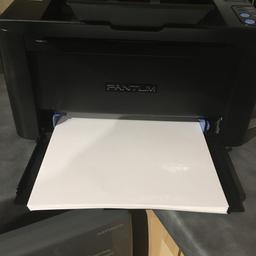 Selling due to upgrade,as pictured in working order purchased March 2020 from new,WiFi Pantum P2200W Wireless A4 Mono Laser Printer 