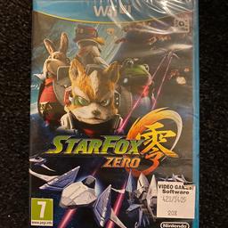 Starfox zero for Wii u. Never played still sealed