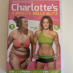 3 minute belly blitz fitness workout DVD
great for at home work out during lock down with the gyms shut !🏃‍♀️🤸‍♀️🏋🏻‍♀️
let me know if you need anymore info!
I have used it but it's in good condition 🌟