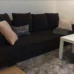 Verkaufe unser tolles Big Sofa B140 L260 in der Farbe dunkelgrau/braun