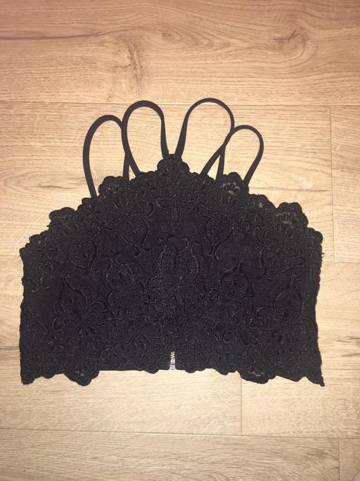 Buy & Sell East Ayrshire Annandale - East Ayrshire - Photos for Black bralette strappy detail lace top