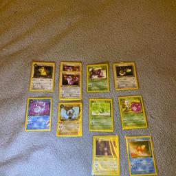 Team rocket Pokemon cards only 8 cards in total (((the 3,, 1st editions have been sold))) £12 all cards are mint