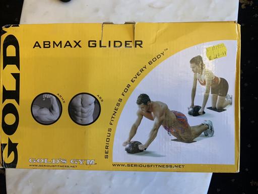 Buy & Sell Greater Manchester Wigan - Photos for NEW, UNUSED Gold’s Gym ABMAX GLIDER