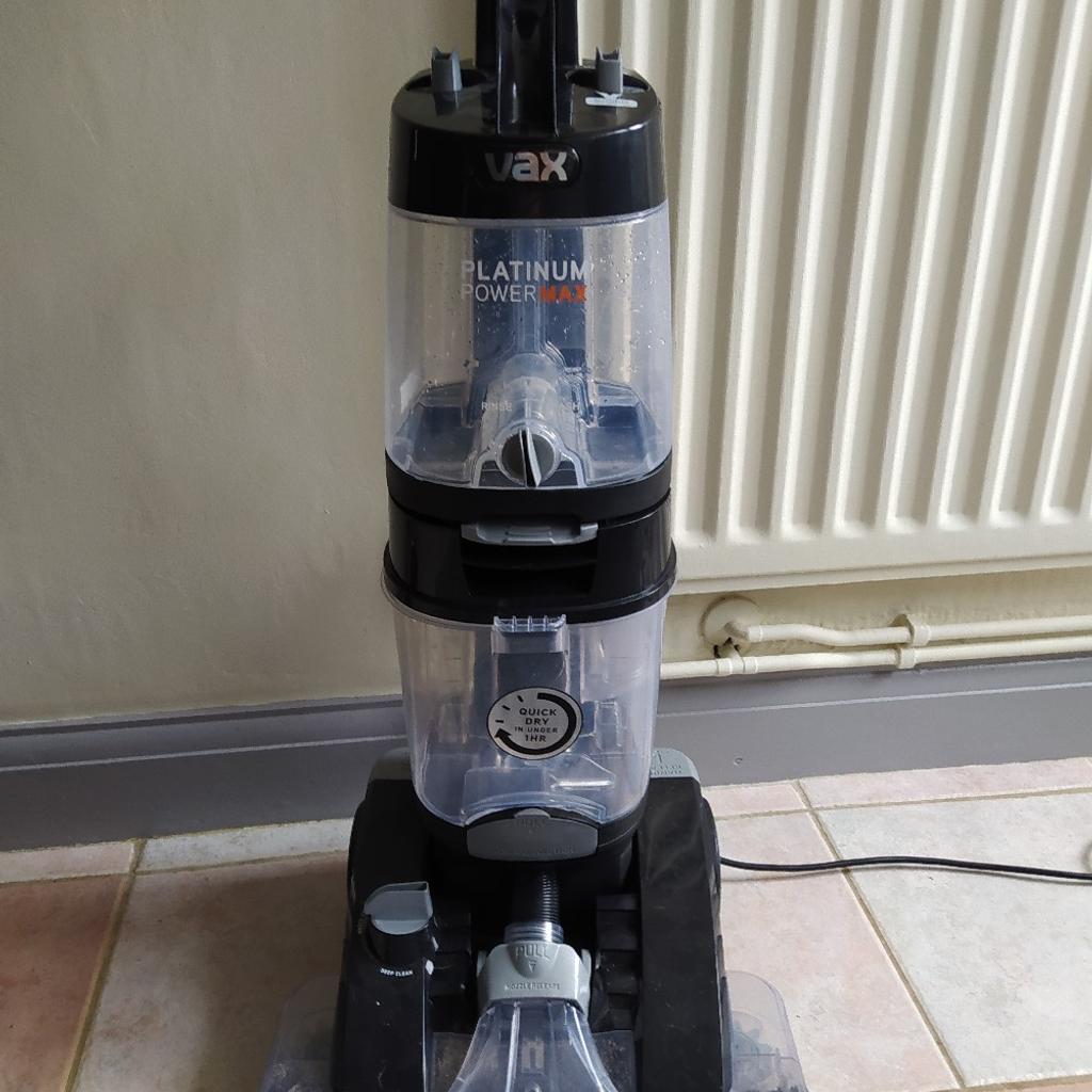 Vax Platinum Power Max Carpet Cleaner in SS15 Basildon für £ 100,00 zum