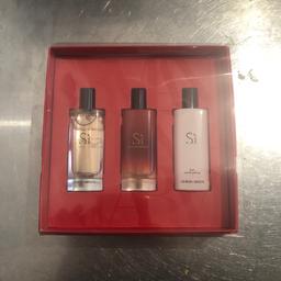Gift set of 3 SI fragrances all eau de parfum