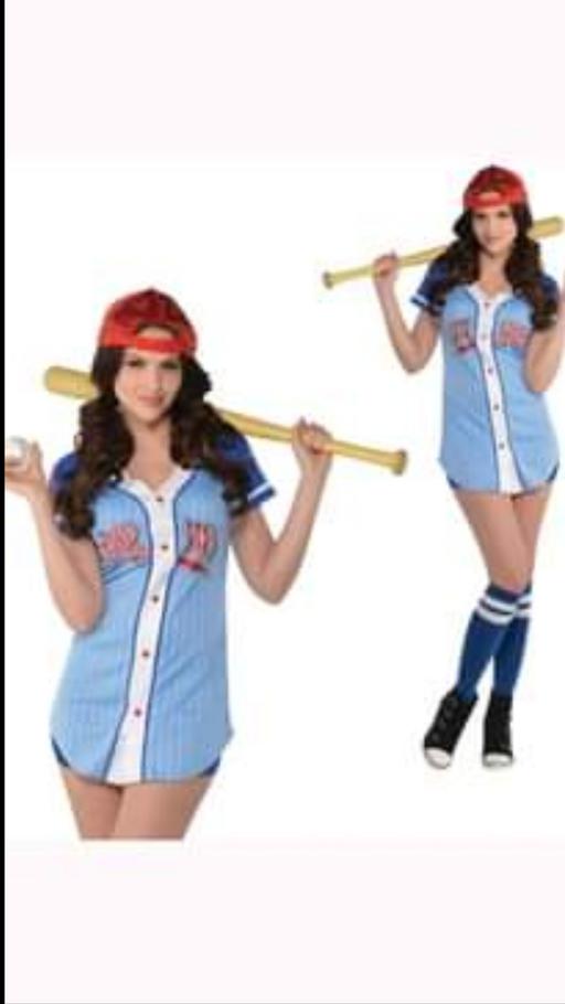 Buy & Sell South East London Eltham - South East London - Photos for Adult Baseball Babe Costume Ladies Sport