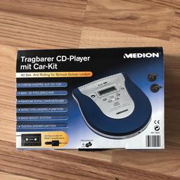 Verkaufe tragbaren CD Player mit Car-Kit