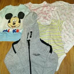 All 18 - 24 months

1 zip up top
3 babygro's
1 Disney top (wear to the emblem on the front)

Please see my other bundles and children's clothes.
Selling on behalf of my animal charity.
Collect from Stoneclough M26 or I can post.
Happy to combine postage.