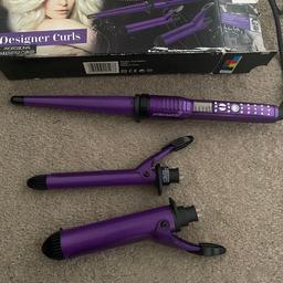 Like new. Never been used, unwanted gift 
Three curler styles
Pet free and smoke free home