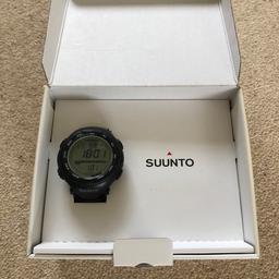 Suunto Vector watch in black.
Never used.