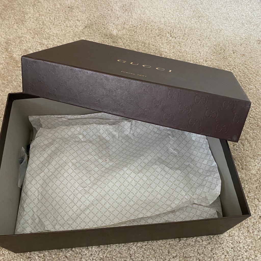 Gucci on sale box shoes