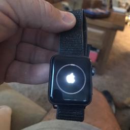 Apple Watch 42mm size has very minor marks on it in very good condition