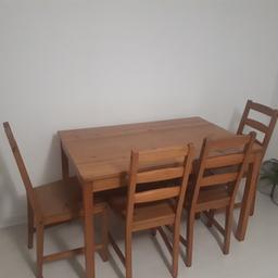 table and chairs from Ikea. collection only.