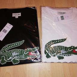 - MEN'S GENUINE LACOSTE T-SHIRT X 2
- BNWT / EX-RETAIL STOCK
- RRP - £35-45 PER T SHIRT
- LACOSTE SIZE 5 (so med/large size)
- HAPPY TO OFFER DISCOUNT FOR 
   MULTIPLE PURCHASES
- POSTED VIA ROYAL MAIL 2ND CLASS 
   SIGNED FOR