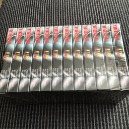 Pack of 10 tapes new in pack as 90 on it