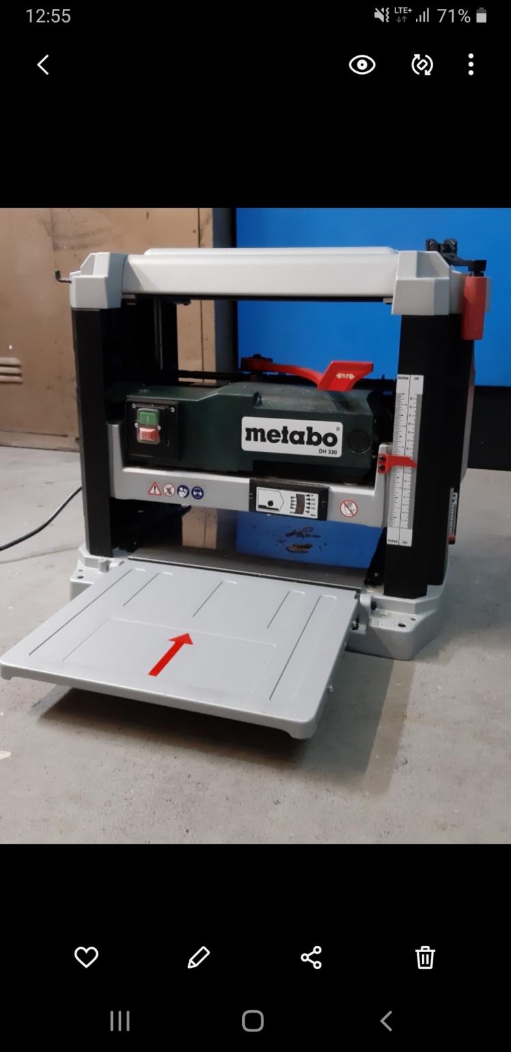 Metabo DH 330 (200033000) Vandiktebank DH 330 | Toolmaster.shop