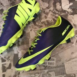 Nike Mercurial Victory IV SG Men's Football Boots Purple Volt Size UK 6 EUR 40