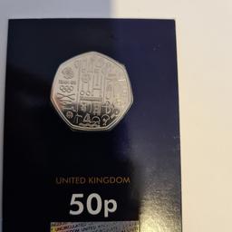 Genuine Tokyo Olympic 50p Brilliant uncirculated.

Collection Only - I will not post or take offers.