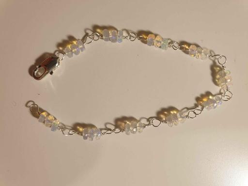 Buy & Sell Hampshire Southampton - Photos for 925 silver, natural opals bracelet