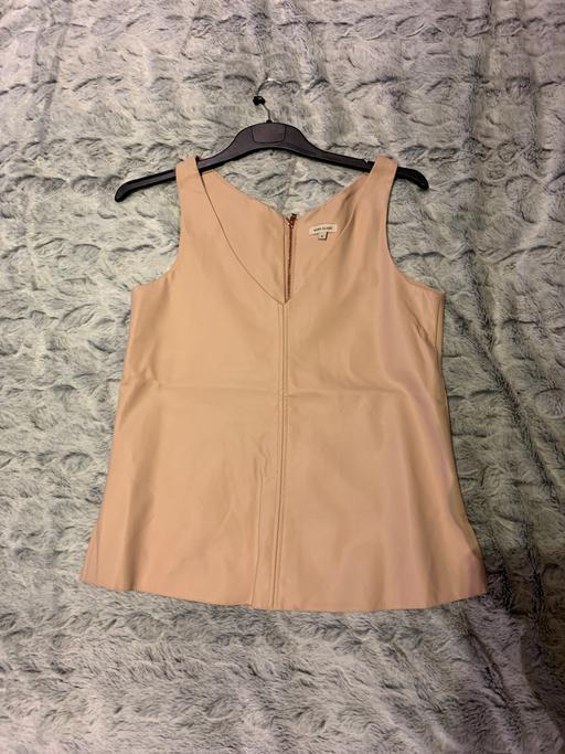 Buy & Sell South East London Abbey Wood - South East London - Photos for River island leather top size 6