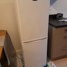 White iceking fridge freezer, in full working order only selling due to getting a new one. Has been defrosted and cleaned. Does have a couple of cracks in freezer draws but this does not affect use at all. Need gone ASAP, collection only from Penge SE20. Open to offers.