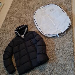Moncler coat size large, comes with protective bag, great condition, any questions please message, no timewasters please