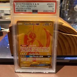 Tapu koko psa 9 
Crack on label but card is not damaged 
Message me about price