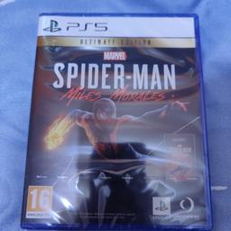 Brand new and sealed copy of Spider-Man Miles Morales Ultimate Edition

Includes a code for Spider-Man Remastered for PS5

£50 or nearest offer
Can also ship for an additional fee