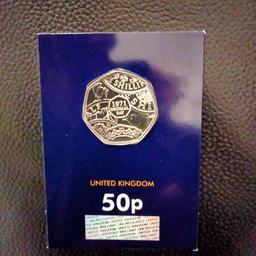 The 50p Decimal Day 1971-2021 Commemorative Coin - BU
£7.55 plus £1.30 postage.