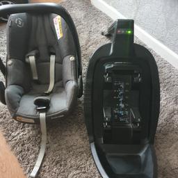 selling carseat with isofix...hardly used as i bought it for my car for grandson...originally paid over £350.00 for it...excellent condition £20.00 collection only...dudley area.
