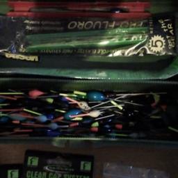 I am listing a load of pole floats
 line too much stuff to list first to see will buy