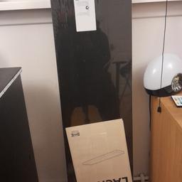 selling this never been opened black-brown LACK shelf from IKEA. Never been opened. Still in its packaging.

110x26cm 

I was unable to use it due to asbestos. 

NO OFFERS PLEASE. COLLECTIONS ONLY. If you live close by I'm happy to drop it off to you