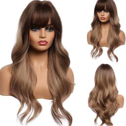 I have this lovely, natural looking wig. It’s the best wig I have ever purchased I have purchased two by mistake. I am so fussy when it comes to wigs if it doesn’t look real i won’t wear it! It’s honestly amazing! Only came today 14/01/2021 it’s Brand new! I can’t send it back as they don’t accept returns 🥺 I can drop locally. Last pic is me wearing the wig I didn’t brush the fringe I just took a quick pic to show quality of wig and how realistic it is. 