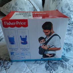 Hauck Fisher-Price Easy Traveler Close To Me Baby Carrier Black NEW Boxed. Condition is "New". From 0+ 12kg. I got brought another one so never used this one. Dispatched with Royal Mail Signed For® 2nd Class.
Please take a look at my other listings as I'm having a big clear out due to needing the space.

￼