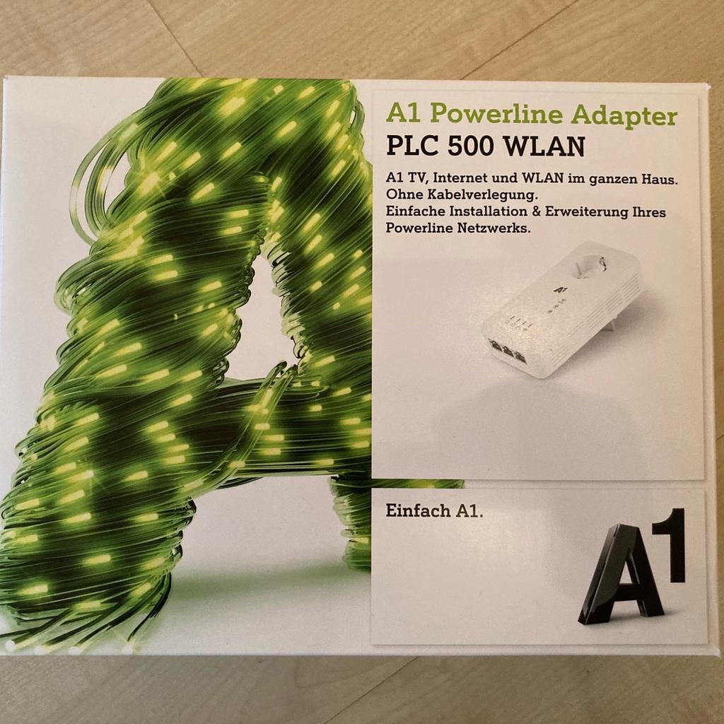 A1 Powerline Adapter PLC 500 WLAN in 4451 Garsten for €25.00 for sale